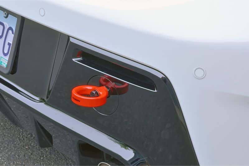 Perrin Performance — PERRIN 23-26 Toyota GR Corolla Rear Tow Hook - Red - view 2
