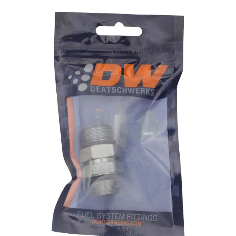 DeatschWerks — DeatschWerks 8AN ORB Male to 10AN ORB Male Swivel Adapter - Anodized DW Titanium
Lines & Fittings - view 2