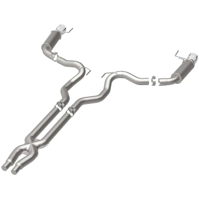Magnaflow — MagnaFlow Cat Back, SS, 3in, Competition, Dual Split Polished 4.5in Tips 2015 Ford Mustang GT V8 5.0
Cat-Back - view 26