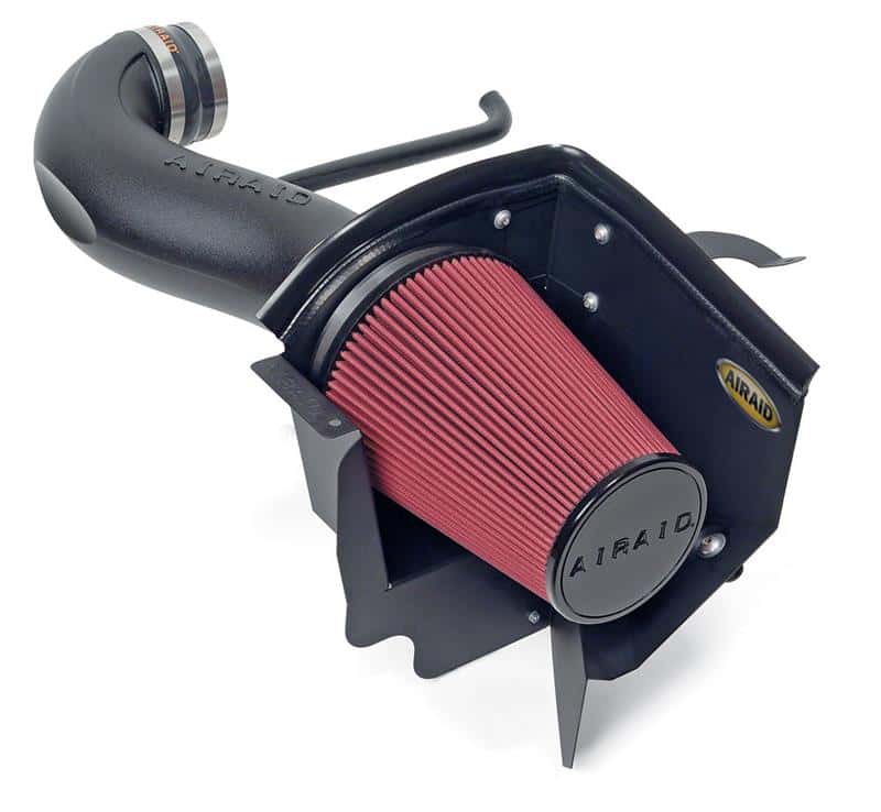 Airaid — Airaid 06-10 Charger / 05-08 Magnum 5.7/6.1L Hemi CAD Intake System w/ Tube (Dry / Red Media)
Performance Air Inta
Air Intake System - view 3