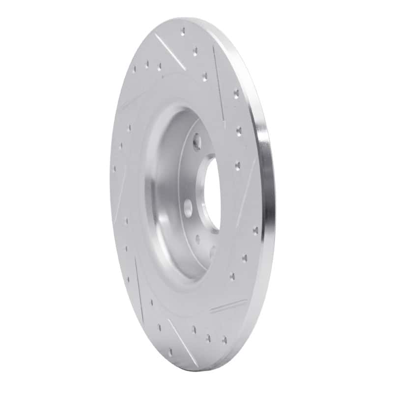 R1 Concepts — R1 18-25 Volvo S60 Rear Left Drilled & Slotted Silver Brake Rotor
R1 Brake Rotor Drill - view 4