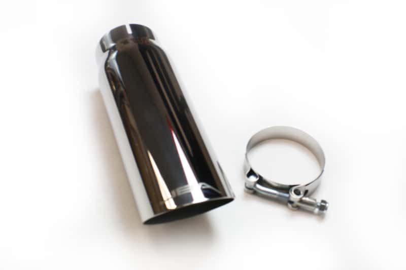 JBA — JBA 2.5in x 3in x 9in Polished Chrome Tip - Clamp On
Chrome Tip - view 1