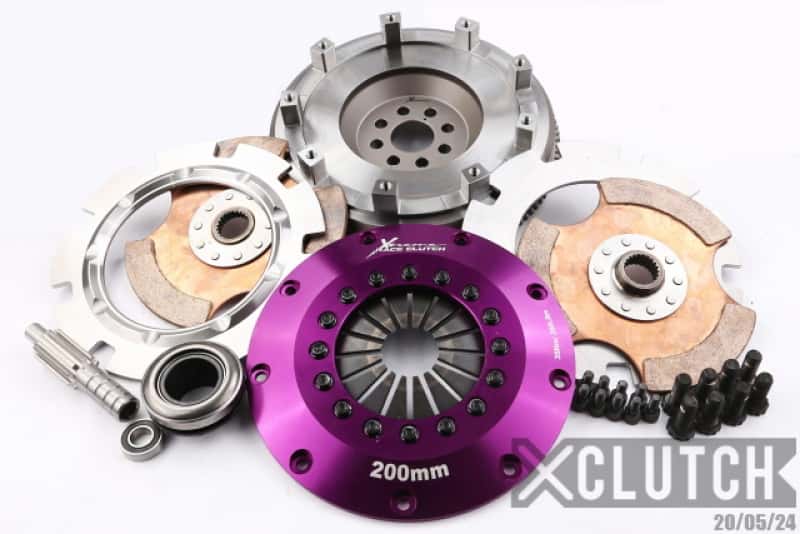 XCLUTCH — XClutch 01-03 BMW 325Ci Base 2.5L 8in Twin Solid Ceramic Clutch Kit
Clutch Kit - view 1