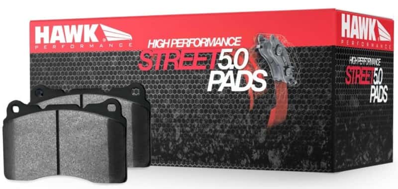 Hawk Performance — Hawk 19-20 BMW Z4 Toyota Supra HPS 5.0 Street Rear Brake Pads
Disc Brake Pad - view 1