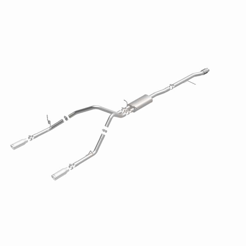 Magnaflow — Magnaflow 14 Chevy Silverado V8 5.3L CC/EC Cab Dual Split Rear Exit Stainless Cat Back Perf Exhaust
Cat-Back - view 22