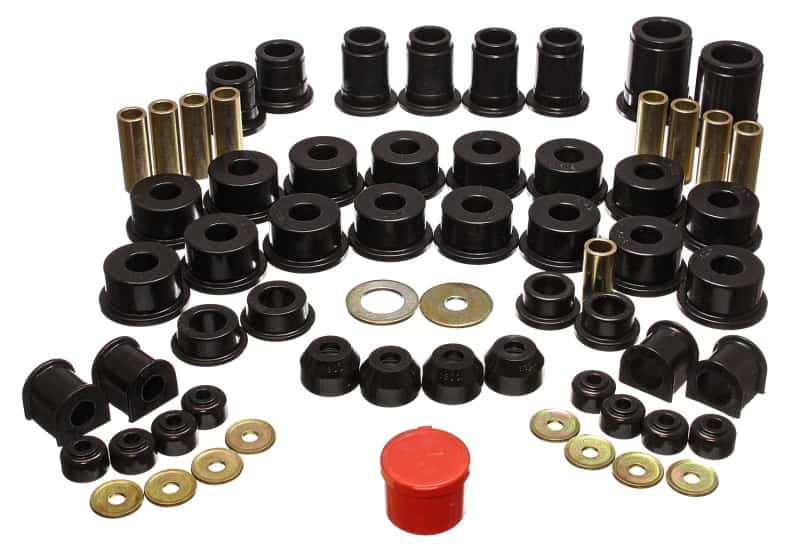 Energy Suspension — Energy Suspension 90-95 Toyota 4 Runner 2WD/4WD Black Hyper-Flex Master Bushing Set
Master Bushing Kit - view 2