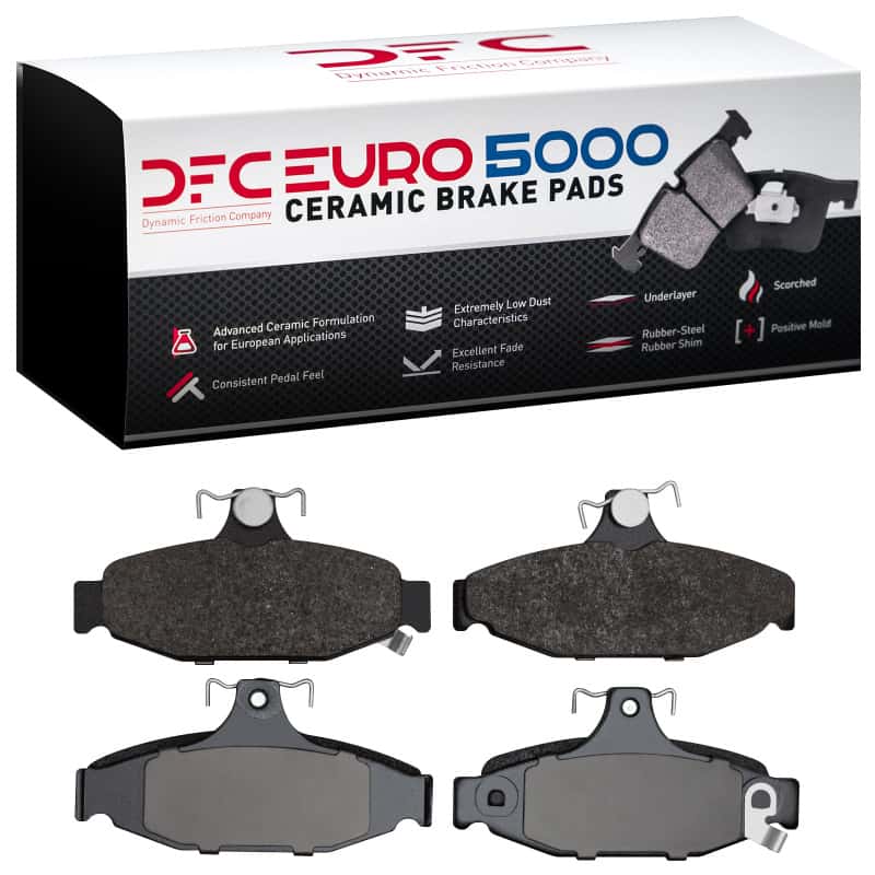 DFC — DFC 85-97 Chevrolet Camaro Rear Euro 5000 Ceramic Brake Pads
DFC Brake Pad Set - view 4