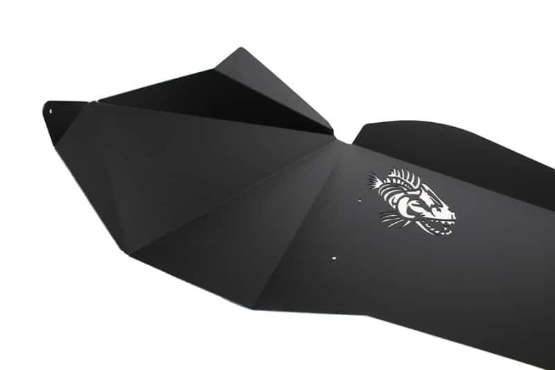 Fishbone Offroad — Fishbone Offroad 07-18 Jeep Wrangler JK Logo Aluminum Inner Fenders - Black Powdercoat - view 10