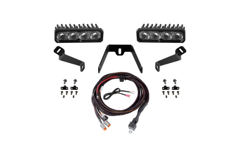 Diode Dynamics — Diode Dynamics 2015-2017 Subaru WRX SS6 Sport LED Kit White Fog 6000K - view 2
