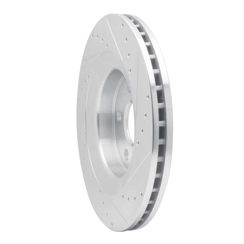 R1 Concepts — R1 06-10 Jeep Grand Cherokee Front Left Drilled & Slotted Silver Brake Rotor
R1 Brake Rotor Drill - view 4