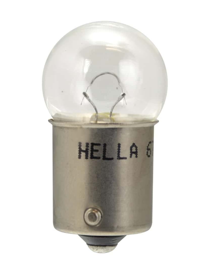 Hella — Hella Bulb 67 12V 8W 4Cp Ba15S G6 (2)
67TB Incan Bulb - view 2
