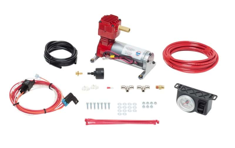 Firestone — Firestone Air-Rite Air Command I Heavy Duty Air Compressor System w/Single Analog Gauge (WR17602097)
SuspAirCmpKt - view 3