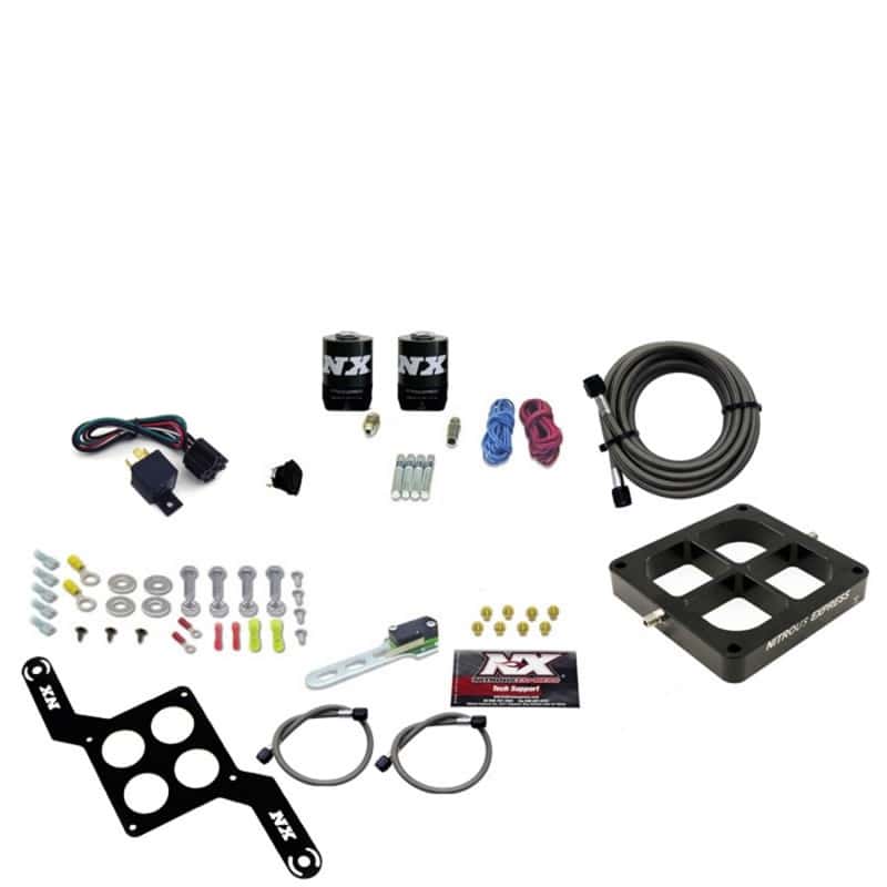 Nitrous Express — Nitrous Express Dominator Single Entry Billet Crossbar Stage 6 Nitrous Kit (50-300HP) w/o Bottle
Injection System Kit
N2OSys - view 1