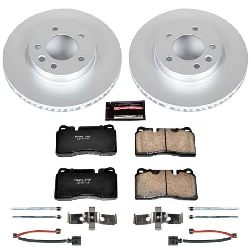 PowerStop — Power Stop 06-17 Volkswagen Touareg Front Z23 Evolution Sport Coated Brake Kit - view 1