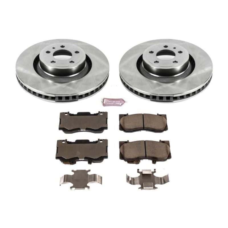 PowerStop — Power Stop 15-19 Ford Mustang Front Autospecialty Brake Kit - view 1