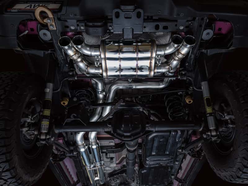 AWE Tuning — AWE 21+ Wrangler 392 Switchpath Cat-Back Exhaust- Quad BashGuards
SwitchPath™ Exhaust - view 5