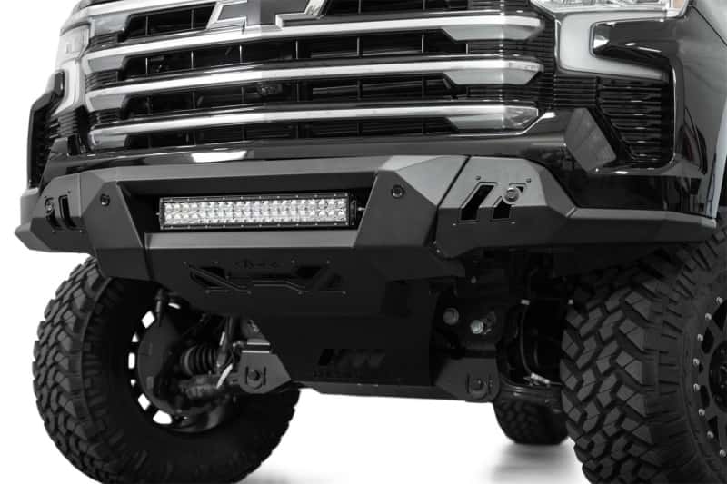 Addictive Desert Designs — Addictive Desert Designs2022+ Chevrolet Silverado 1500 Black Label Front Bumper
Bumper- Front - view 3