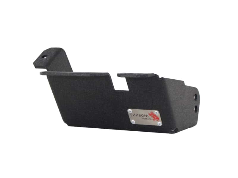 Fishbone Offroad — Fishbone Offroad 97-06 Jeep Wrangler TJ Steering Box Skid Plate - Black Textured Powdercoat - view 3