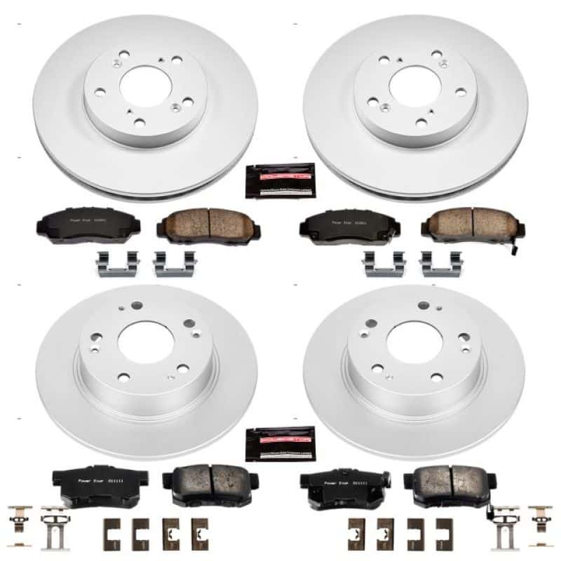 PowerStop — Power Stop 03-07 Honda Accord Front Z17 Evolution Geomet Coated Brake Kit - view 1