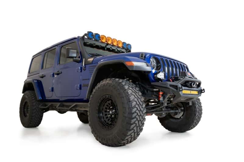 Addictive Desert Designs — Addictive Desert Designs 18-23 Jeep JL/JT Rock Fighter Front Bumper
Bumper- Front - view 9