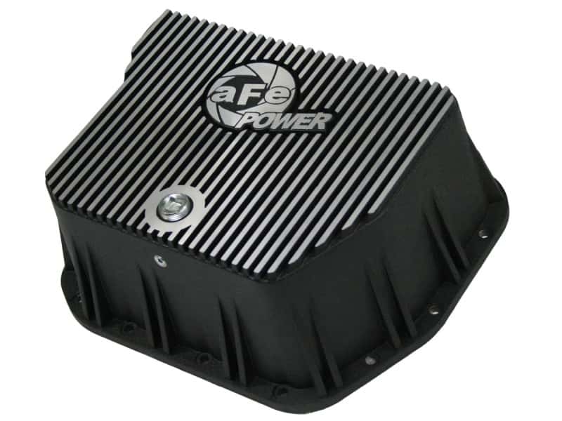 aFe — aFe Power Cover Trans Pan Machined COV Trans Pan Dodge Diesel Trucks 94-07 L6-5.9L (td) Machined
A/TOilPan - view 1