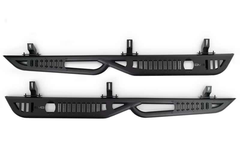DV8 Offroad — DV8 Offroad 07-18 Jeep Wrangler JK (4 Door Only) OE Plus Side Steps
Jeep Side Steps - view 2