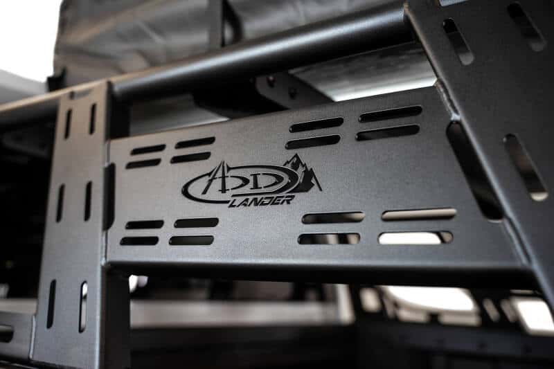 Addictive Desert Designs — Addictive Desert Designs Universal Overlander Chase Rack w/Universal Light Mounting Slot
Bed Rack - view 2