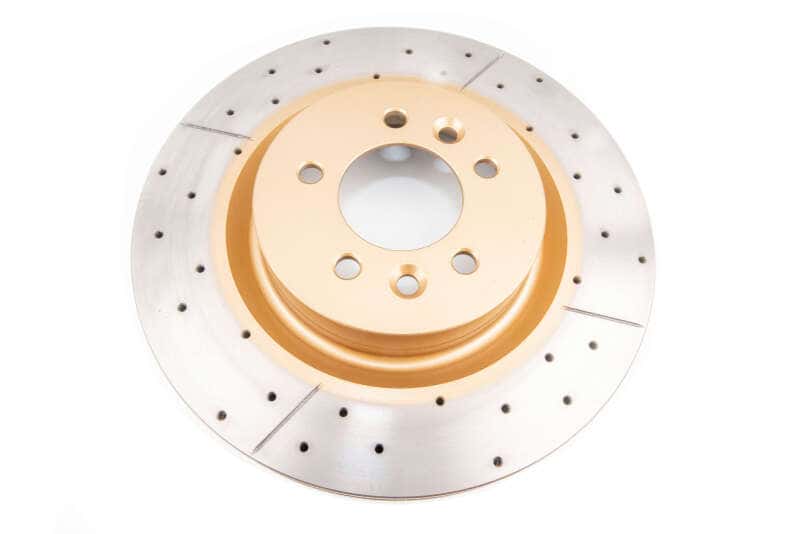 DBA — DBA 14-15 Land Rover Range Rover (w/o Brembo Brakes) Front Drilled & Slotted Street Series Rotor
Brake Rotor
Brake Disc - view 2