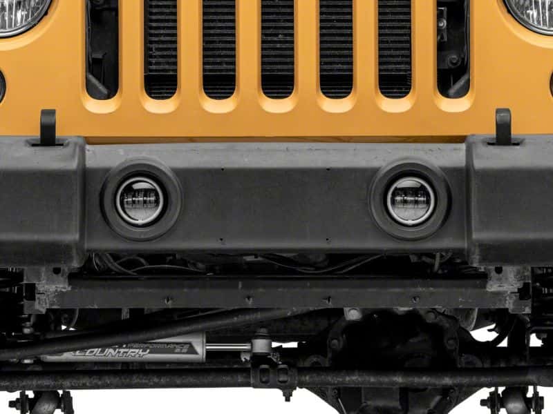 Raxiom — Raxiom 07-18 Jeep Wrangler JK Axial Series Halo LED Fog Lights- Amber
Lights - view 10