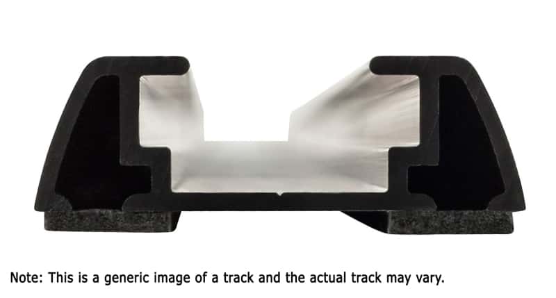 Rhino-Rack — Rhino-Rack RTV Tracks w/Hardware & End Caps - 58.3in - Pair
RRackAdptRail - view 2