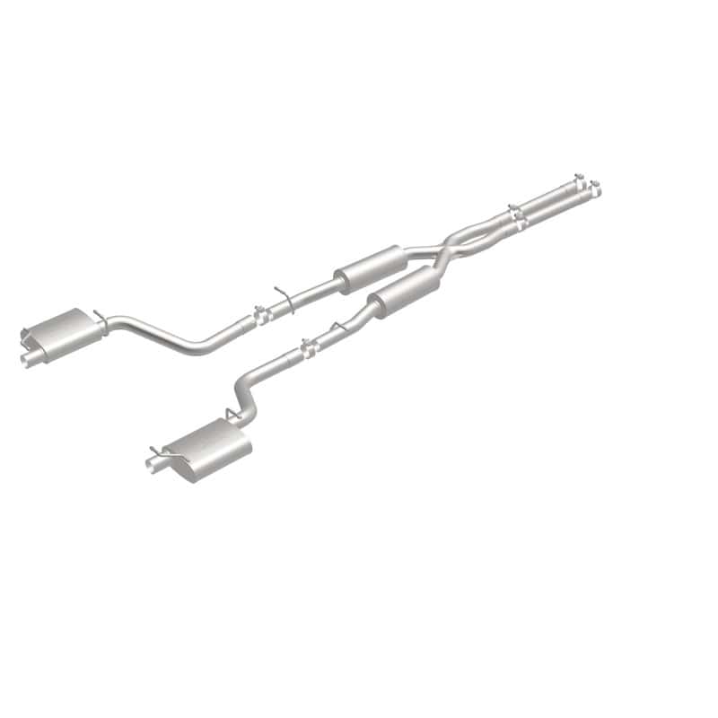 Magnaflow — MagnaFlow Cat-Back SS 2.5in Dual Split Rear Exit (OEM Tips) 15-16 Dodge/Chrysler Charger/300 5.7L V8
Cat-Back - view 4