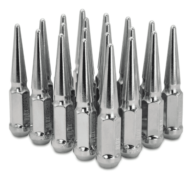 BLOX Racing — BLOX Racing Spike Forged Lug Nuts - Chrome 12 x 1.50mm - Set of 20 - view 1