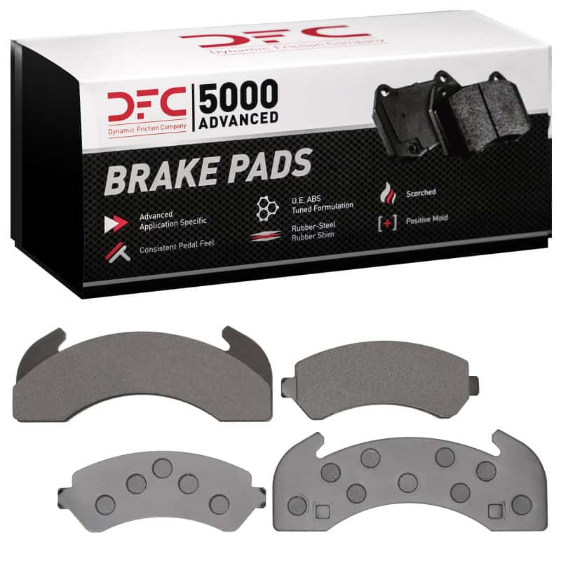 DFC — DFC 79-12 Blue Bird TC1000 Rear/Front 5000 Advanced Semi Metallic Brake Pads
DFC Brake Pad Set - view 1