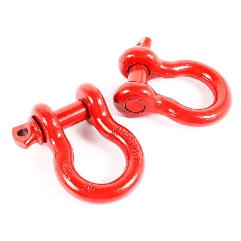 Rugged Ridge — Rugged Ridge Red 7/8in D-Shackles
OFFROAD_RECOVERY
D-Ring - view 2