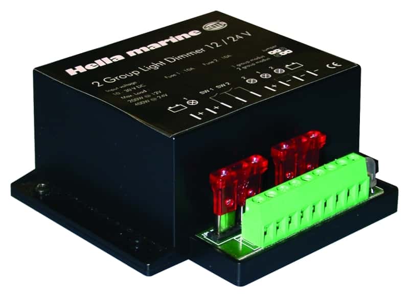 Hella — Hella Marine Application 2 Group Light Dimmer 12/24V - 8572 Dimmer
Relays/Control Units
Wire Connector - view 2