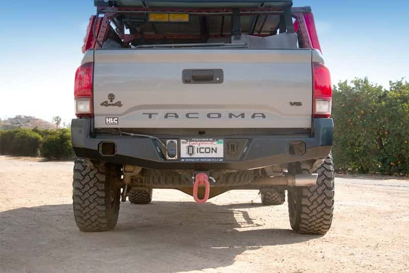 ICON — ICON 2016+ Toyota Tacoma Rear Impact Bumper
REAR BUMPER - view 5