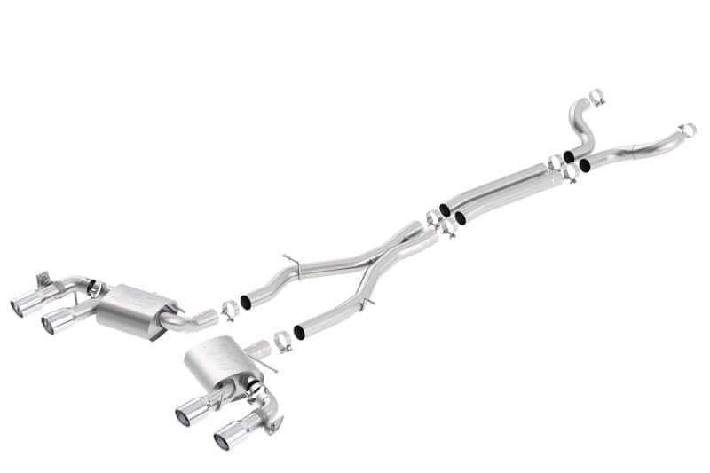Borla — Borla 2017+ Chevy Camaro ZL1 6.2 ATAK Catback Exhaust w/ Dual Split Rear Exit
Cat-Back System - view 2