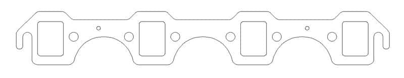 Cometic Gasket — Cometic Ford SB 1.120in x 1.480in Port .030in MLS Exhaust Gasket
Exhaust Gasket Set - view 1