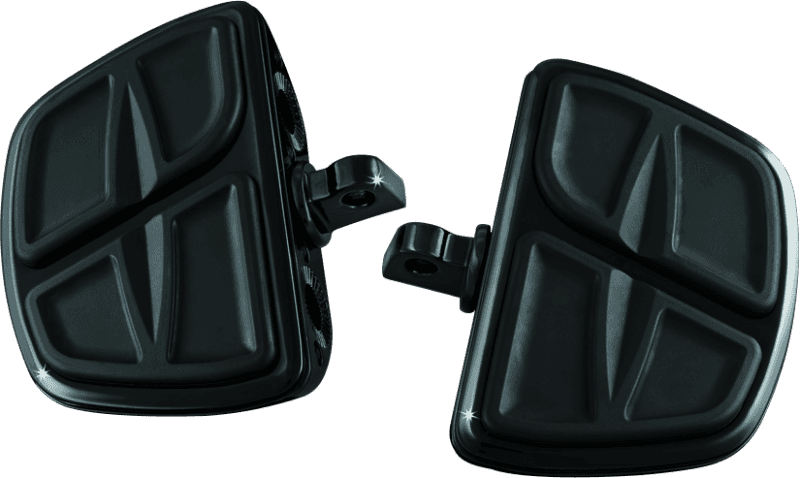 Kuryakyn — Kuryakyn Kinetic Mini Boards With Adapter Black - view 1