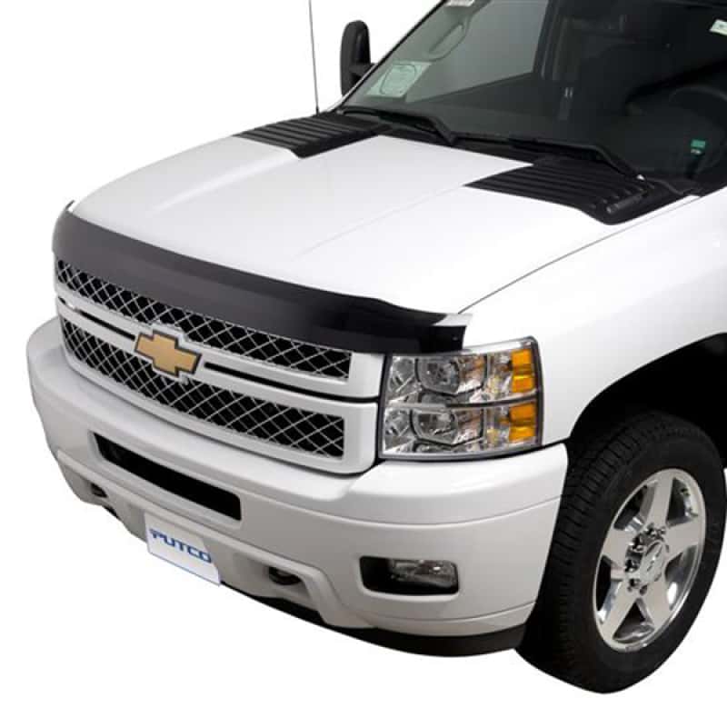 Putco — Putco 11-14 Chevrolet Silverado HD Element Tinted Hood Shields
Hood Protector - view 2