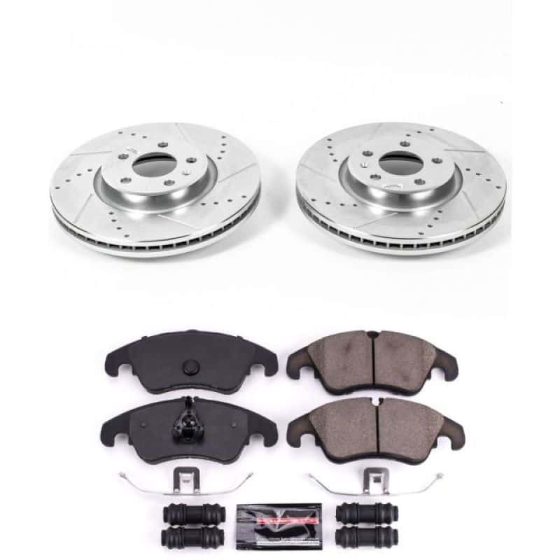 PowerStop — Power Stop 12-16 Audi A4 Front Z23 Evolution Sport Brake Kit - view 1