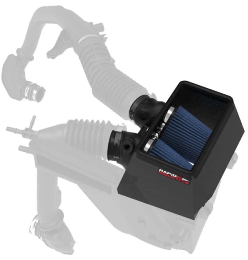 aFe — aFe Rapid Induction Cold Air Intake System w/Pro 5R Filter 19-20 Ford Edge V6 2.7L (tt)
Cold Air Intake - view 1
