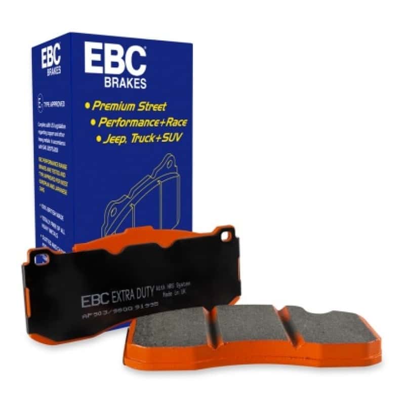 EBC — EBC 2022+ Jeep Grand Wagoneer 6.4L Extra Duty Front Brake Pads
Disc Brake Pad - view 3