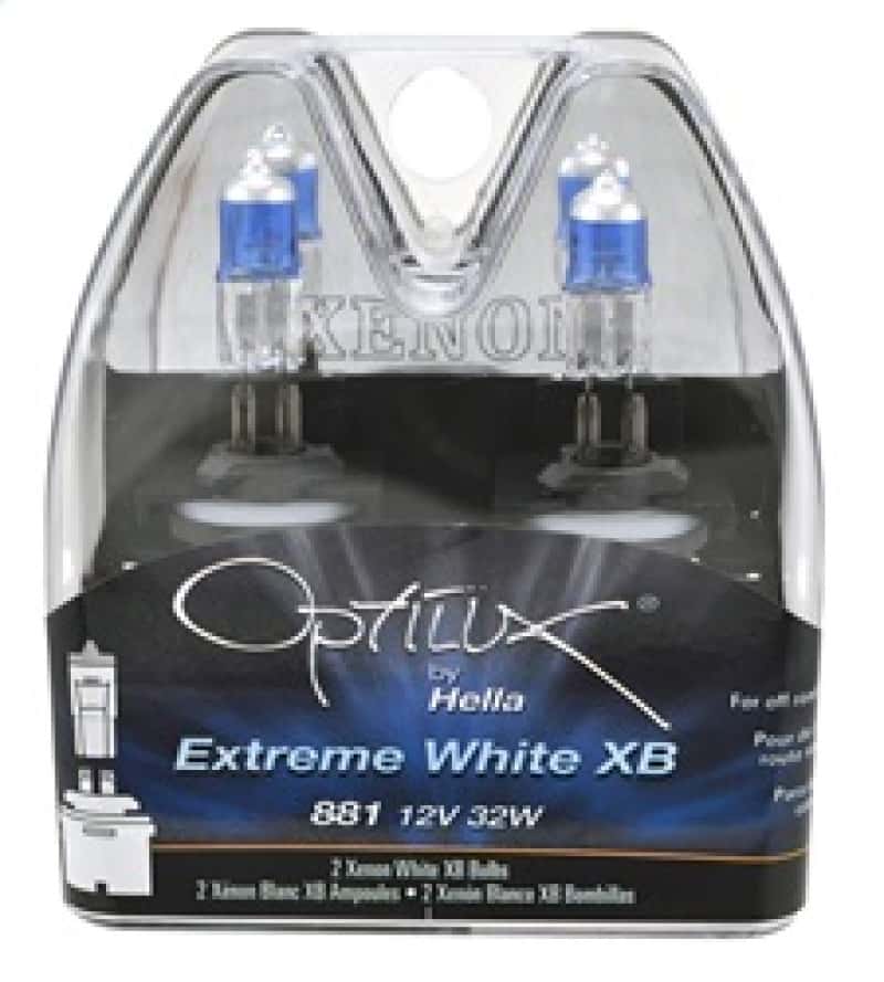 Hella — Hella Bulb 881 12V 32W XEN WHT XB (2)
881 Halogen Bulb - view 13