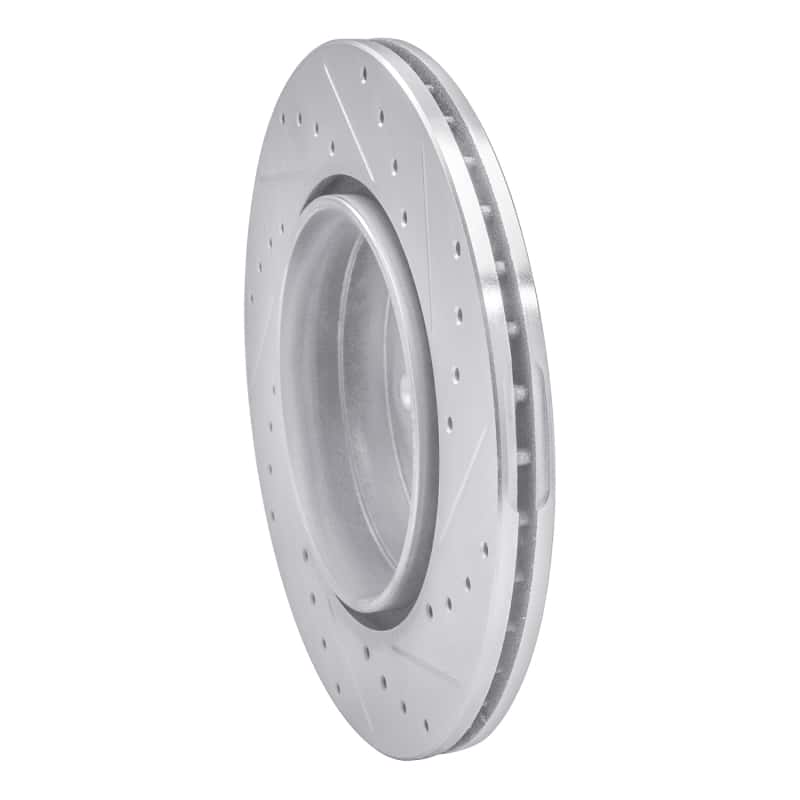 R1 Concepts — R1 92-99 Mercedes-Benz 600SEL Rear Left Drilled & Slotted Silver Brake Rotor
R1 Brake Rotor Drill - view 4