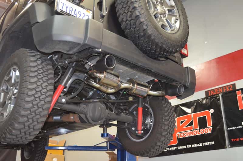 Injen — Injen 07-17 Jeep Wrangler JK 3.6L/3.8L 63mm Stealth Black Axle-back Exhaust w/ 4in Black Tips
Exhaust System Kit
Exhaust System - view 14