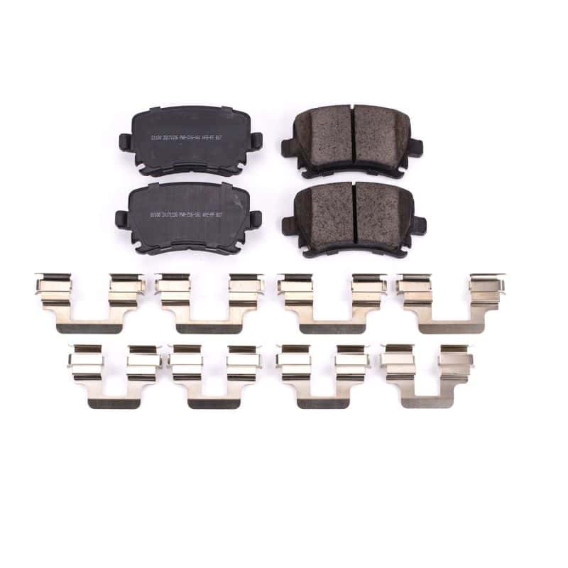 PowerStop — Power Stop 06-09 Audi A3 Rear Z17 Evolution Ceramic Brake Pads w/Hardware
Z17 Brake Pads - view 1