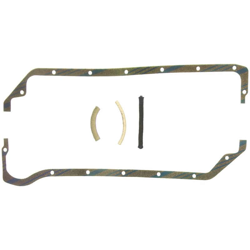 Fel-Pro — Fel-Pro OS 2996 C-1 Engine Oil Pan Gasket Set Blue Stripe cork-rubber - view 1