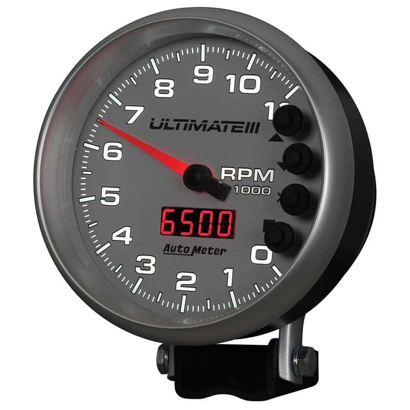 AutoMeter — Autometer 5 inch Ultimate III Playback Tachometer 11000 RPM - Silver
5" ULTIMATE III PLAY - view 4