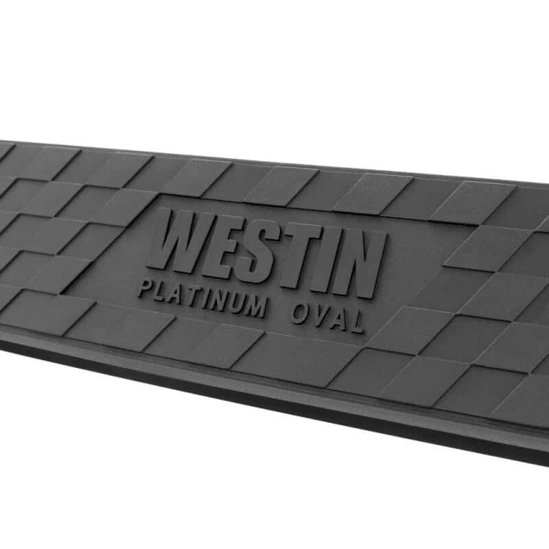 Westin — Westin 2019 Chevrolet Silverado/Sierra 1500 Crew Cab Platinum 4 Oval Nerf Step Bars - SS
Nerf/Step Bar - view 4
